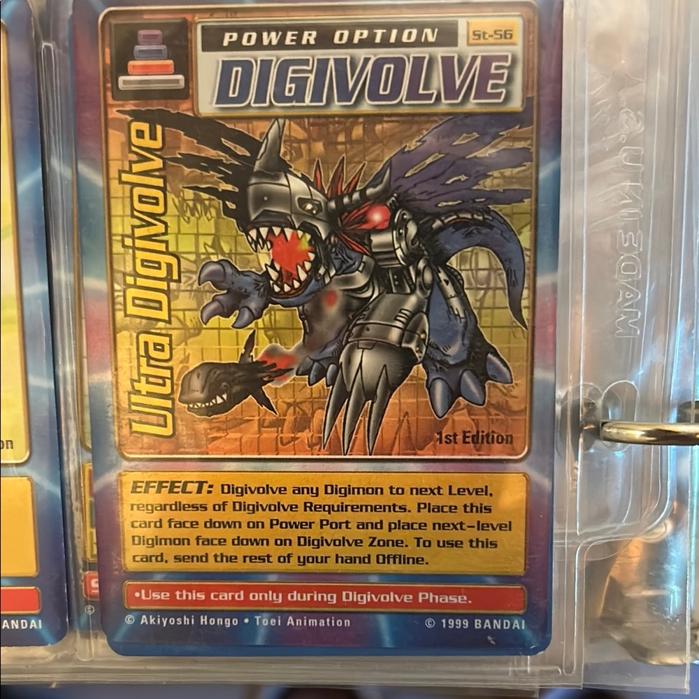 Digivolve Power Option Card